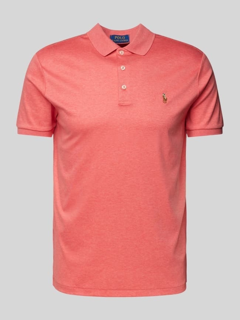 Nwt Mens Polo by Ralph Lauren Coral Short-Sleeve Polo